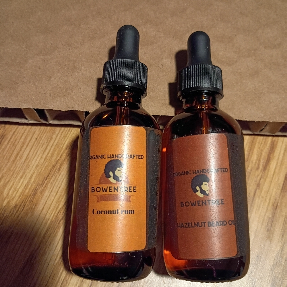 Organic Beard Oil Set   ( 2 Oz Bottles)